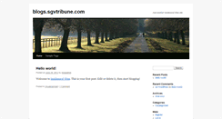 Desktop Screenshot of blogs.sgvtribune.com